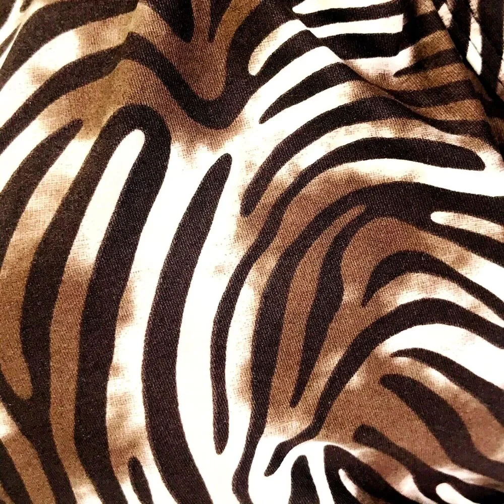 Bikini Set Coco Reef Top 36D 38D Zebra Athena Bottom 10 Swimwear Brown Animal - Picture 8 of 12